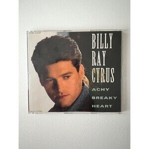 Billy Ray Cyrus Achy Breaky Heart CD Single 1992 Mercury 864 055-2 Play Tested